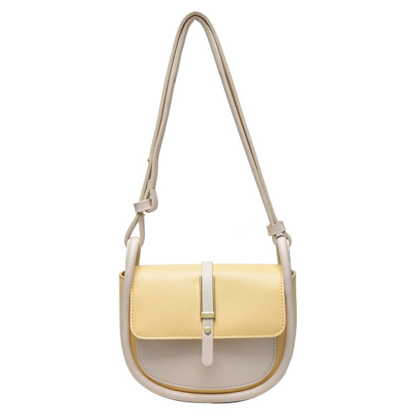 Sadel Kvinnor Axelväska Mode Designer PU Läder Crossbody B