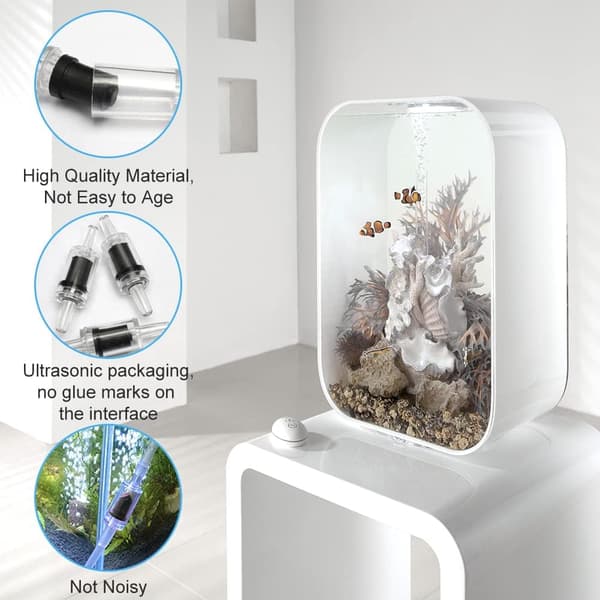 Akvarium Enveis Returventiler Luftpumpe Tilbehør for