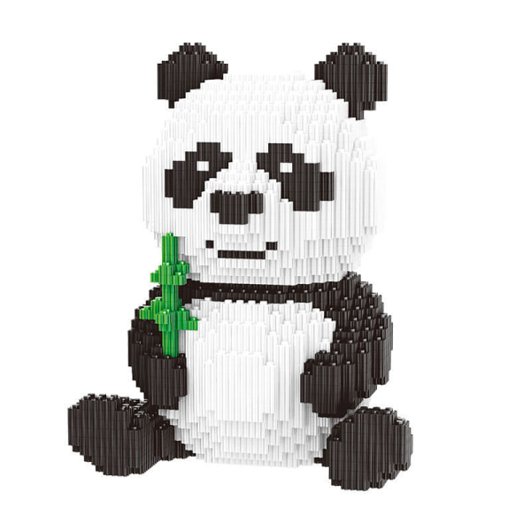 1kpl Panda Micro eläinten rakennuspalikoita minirakennuspalikoita