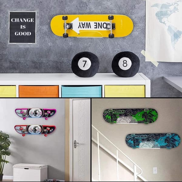 Skateboard veggmontering, Longboard usynlig klar hengerdisplay R