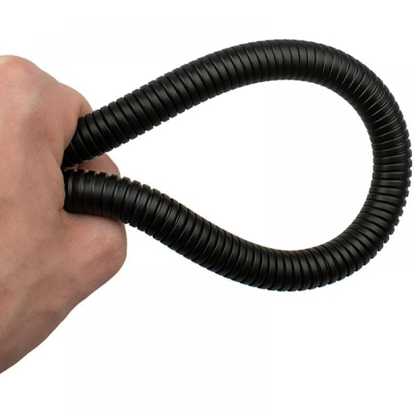 1,5 m Universal Bruse slange i Rustfrit Stål - Anti-twist og Anti-korrosion, G1/2 Gevind - Sort