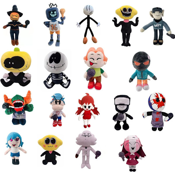 Sød FNF Plushie Legetøj til Børn Drenge og Piger Gave 10 tommer (Sarven