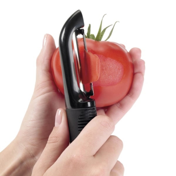 1 st Potatispelare med Silikonhandtag Svart