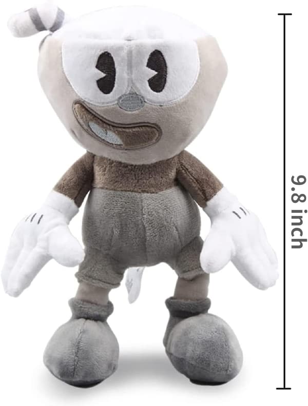 Bløde Mugman-spildukker, søde Chalice Cup Head-plysfigurer,