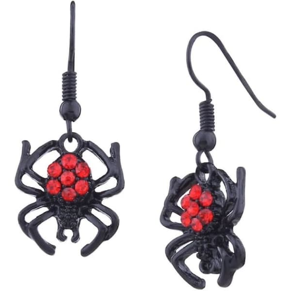 Par Exquisite Halloween Krystal Øreringe Hypoallergen Legering Tr