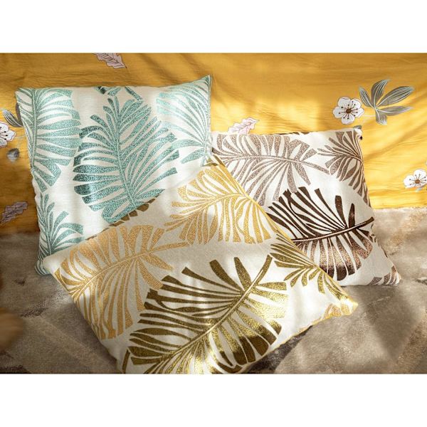 1 set kuddfodral 45x45cm, dekorativt linnesofföverdrag, nej