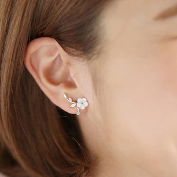 Mosaik Rhinestone Stud Øreringe til Kvinder og Piger