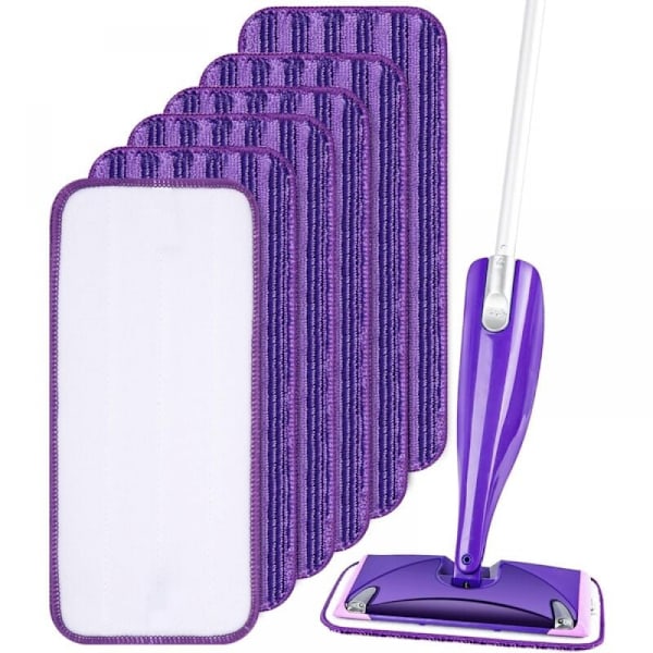 Återanvändbara våtservetter för Swiffer WetJet 30x14cm, Mikrofibermopp P