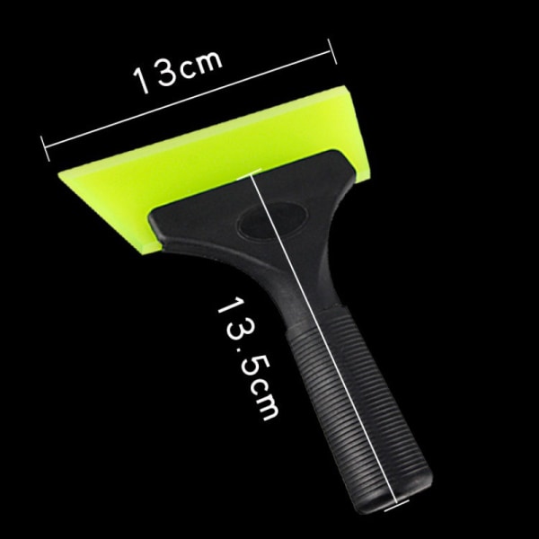 Multi-Function Silicone Window Squeegee for Bathroom, Shower Mirror Door, Window, Glass, Shower Door, Car Windshield, Window Scraper (Green)