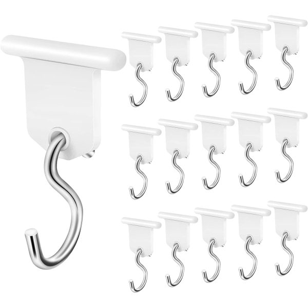 RV Awning Light Clips, 16Pcs Camper Awning Hooks Lights Accessory