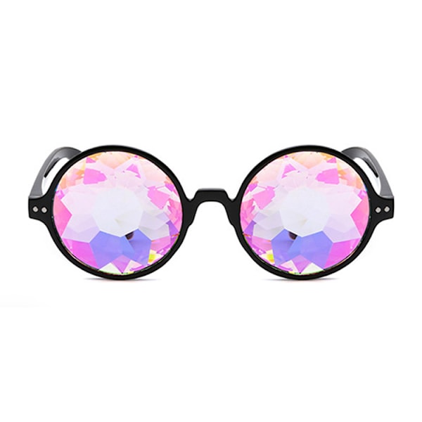 Kaleidoskooppilasit Rave-juhliin Sateenkaaren Prisma Diffraktiokristalli