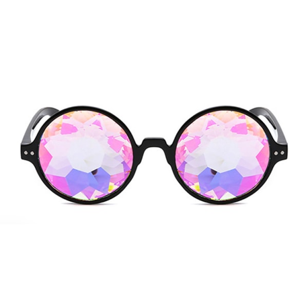 Kalejdoskopbriller til Raves Rainbow Prism Diffraction Crystal