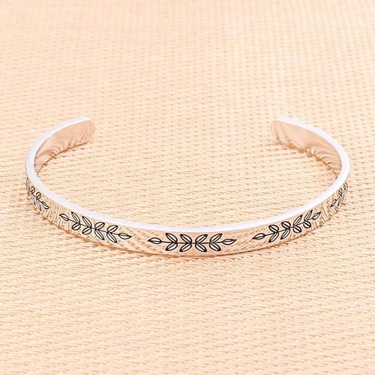 Armbånd for kvinner - gravert sitat inspirerende armbånd bursdag