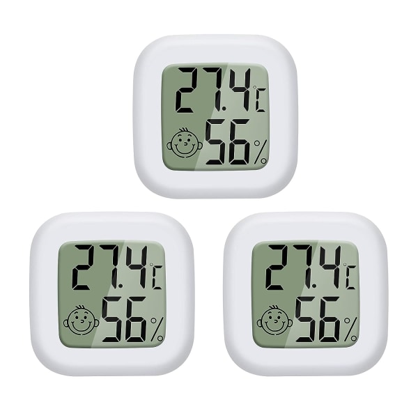 Mini Indoor Thermometer Digital LCD Hygrometer Temperature Humidi