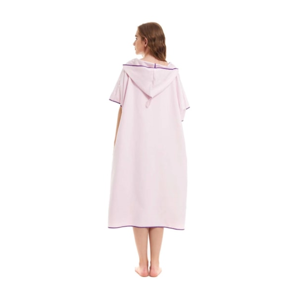 1PC Pink Swim Poncho – Ekstremt lett og raskt tørr – Micr