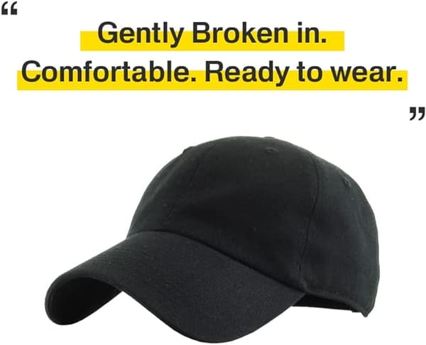 Original Classic Low Profile Bomuldshat Mænd Kvinder Baseball Cap Da