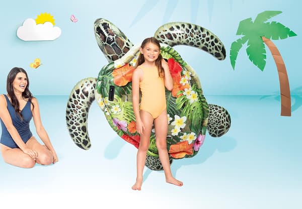 Aloha-kilpikonnan kelluke ratsastukseen