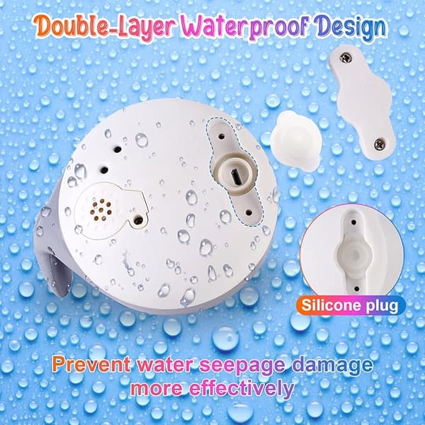 Baby badelegetøj, baby legetøj hval, lys op badelegetøj, sprinkler ba