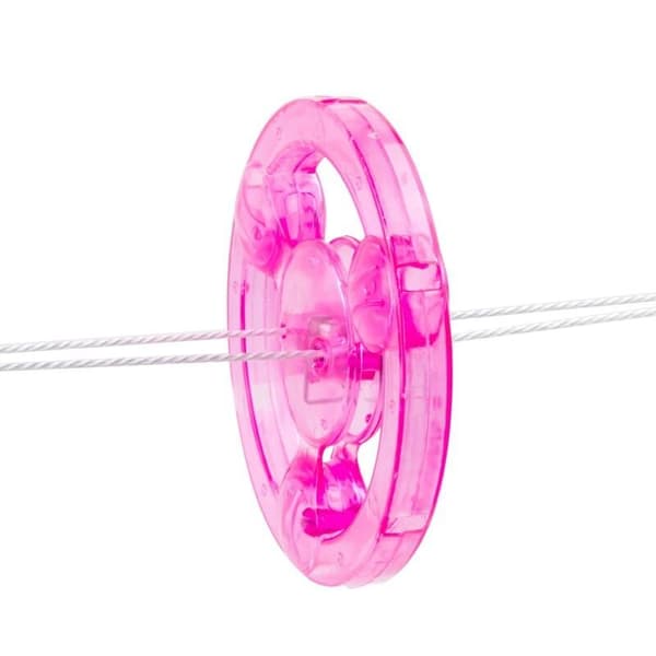 2 st Flash Pull Line Led Svinghjul Hot Fire Wheel Glow Svinghjul W
