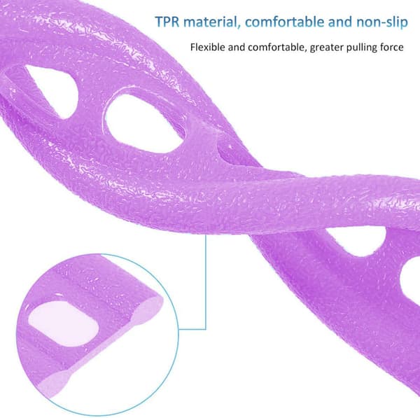 Multifunksjonell spenningsstrik, magemuskel-trekkstrik elastisk trener