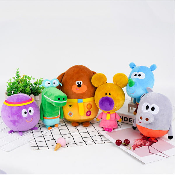 Duggee Hug Squashy Soft Toy, Brun