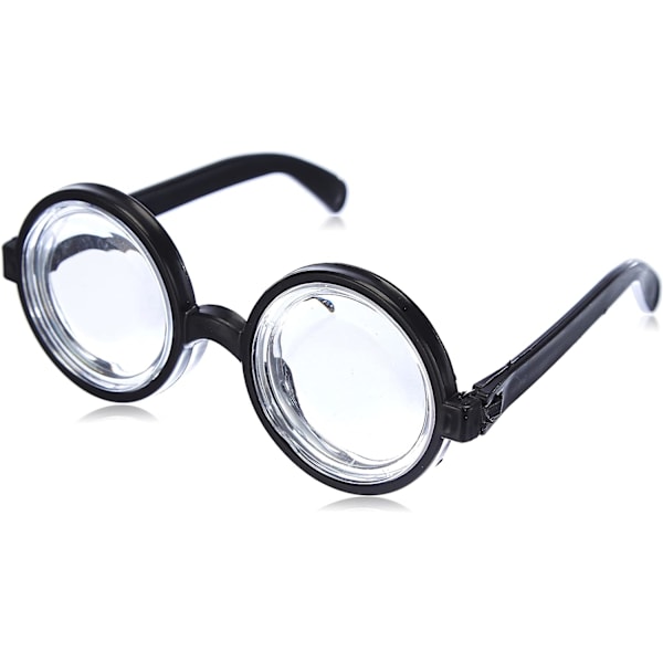 Nerd Briller, Sort, Horn Briller, Venlig Nerd, Specialiseret Sil