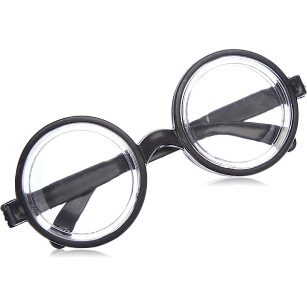 Nerd Briller, Sort, Horn Briller, Venlig Nerd, Specialiseret Sil
