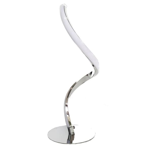 LED Spiral Bordlampe - Dimbar Berøringssensor Skrivebordslampe, Sengeside