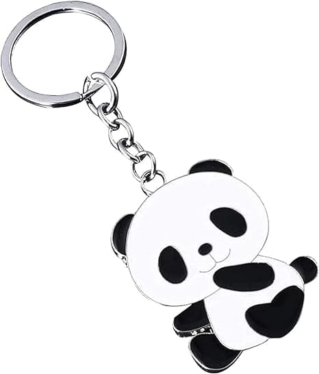 Panda nøglering charme til piger Panda nøglering gave nøgleringe Pand