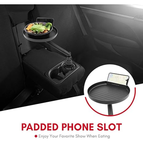 Bärbar bilhållare – Justerbart bilbord – Perfekt bilmat