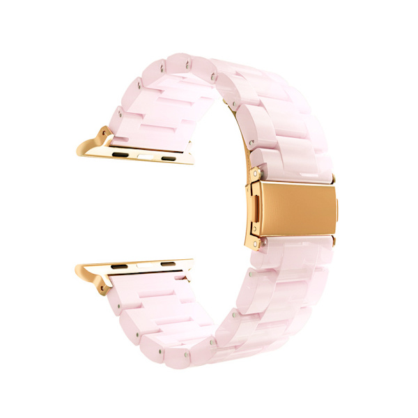 Resin Apple Watch -ranneke naisille ja miehille, erittäin kevyt, mukava