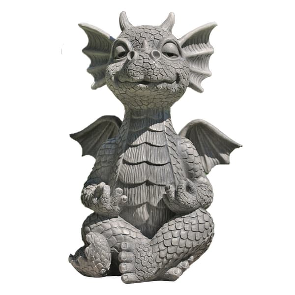Have Statue af Drage til Havedekoration