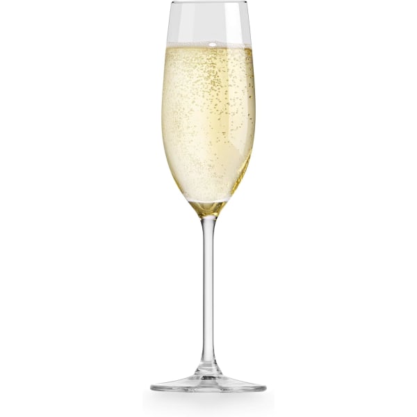 Kristall champagneglas, mousserande vinglas, mousserande vin glas