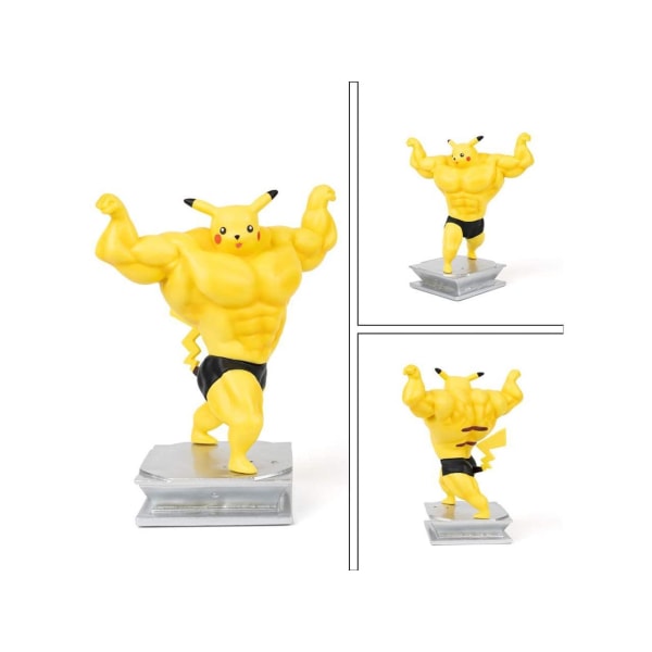 Anime Action Figure GK Pikachu Figure Statue Figurine Bodybuildin