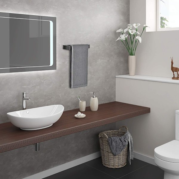 Håndklædeholder Håndklædestang, 304 Rustfrit Stål Håndklædeholder Toilet Ba