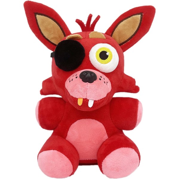 Foxy Plush | Red, Black| Night Plush Toy, Stuffed Animal, Gifts f