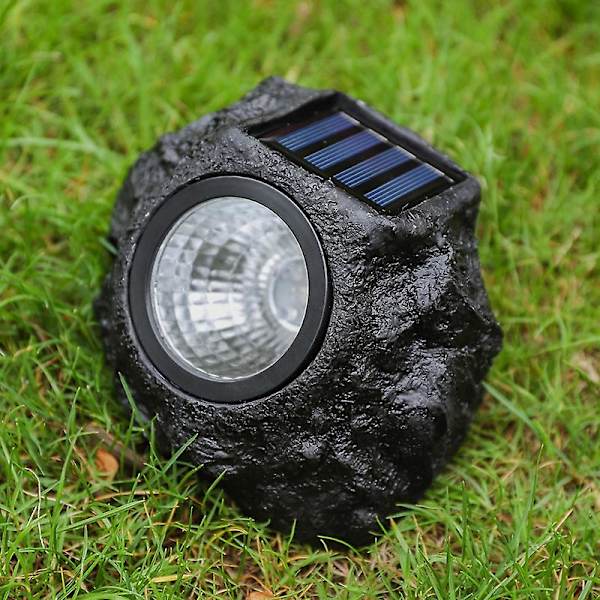 Polyresin Solar Spotlightstone Formet - Lampe