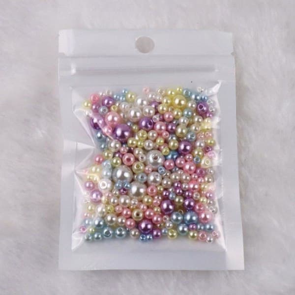 Akrylperler - 150 stk - Smykkefremstilling - DIY - Perlemimik multi