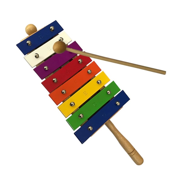 8-nøgle Glockenspiel Xylofon Percussion Instrumenter