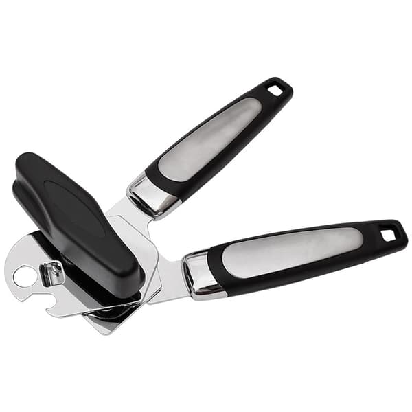 Boksåpner med rustfritt stålblad - Ergonomisk grep Myk kant