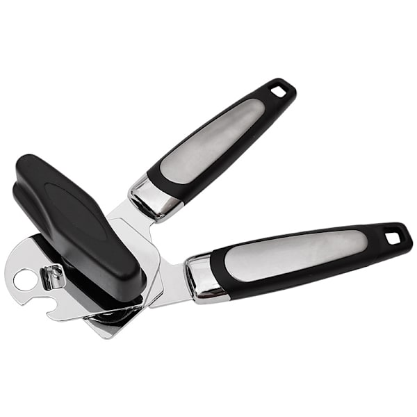 Dåseåbner med rustfrit stålblad - Ergonomisk greb blød kant