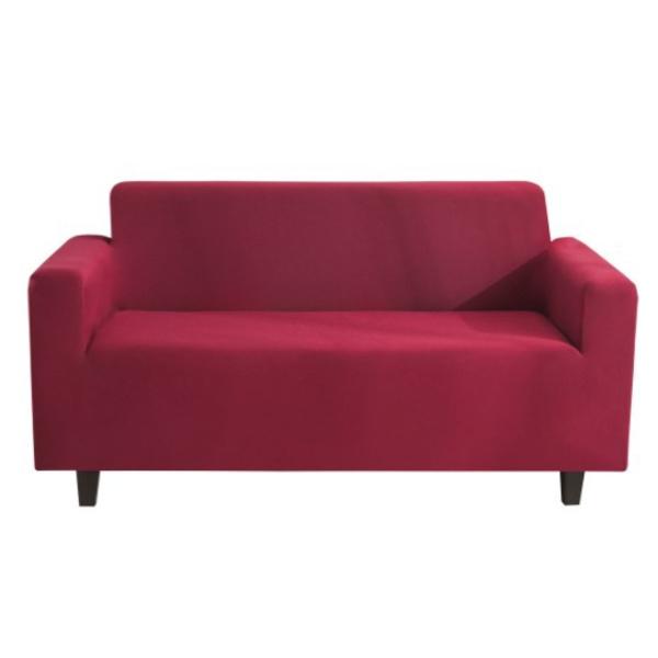 Sofaovertrekk all-inclusive ensfarget elastisk sofaovertrekk for alle s
