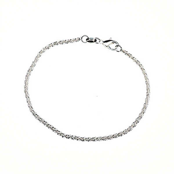 Anklets til kvinder. Flat Mariner Anklet,  Cuban Chain, Figaro Chai