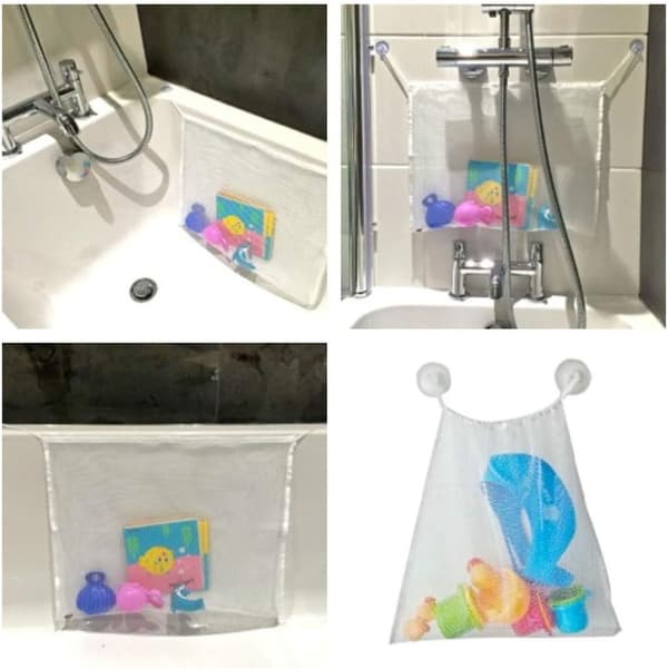 Badeleketøy Oppbevaring Badeleketøy Organizer Mesh Badeleketøy Organizer Durab