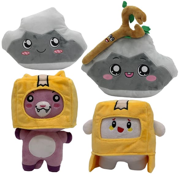 Lankybox Boxy + Foxy + Rocky pehmolelu