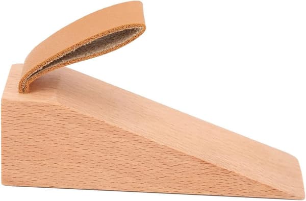 DörrblockeringSäker dörrstopp Träkil Non-Slip Säkerhetsdörr S