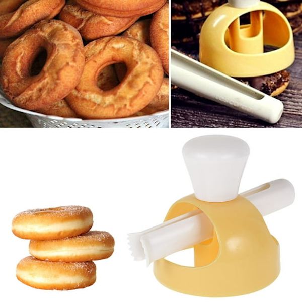 Donut-kakform, bakform, desserter, skärare, fondant, skärare, donut, mo