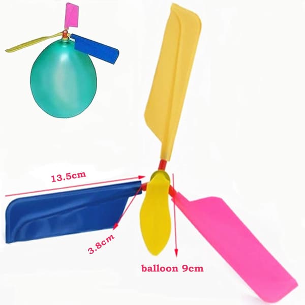Helikopterballonger för barn (12-pack) - Barnens dag-present