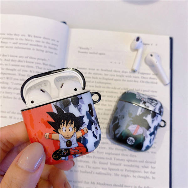 Dragon Ball Goku AirPods Etui, Fuld Beskyttende AirPods Tilbehør