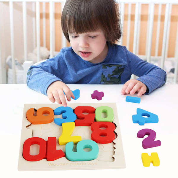 Toddler tidlig læring legetøj børns nummer genkendelse legetøj Chi